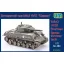 Unimodels M4A3 HVSS Sherman flame-thrower tank harcjármű makett