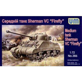   Unimodels Medium tank Sherman ''Firefly'' makett
