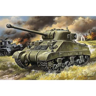   Unimodels Medium tank Sherman ''Firefly'' harcjármű makett