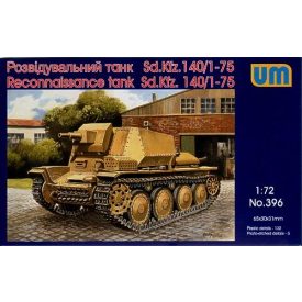 Unimodels Reconnaissance tank Sd.Kfz 140/1-75 makett