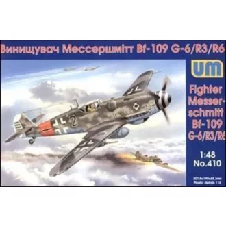 Unimodels Messerschmitt Bf 109G-6/R3/R6 harcjármű makett