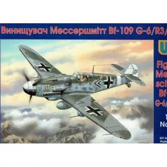Unimodels Messerschmitt Bf 109G-6/R3/trop harcjármű makett
