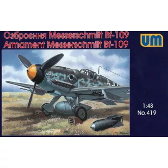 Unimodels Armament Messerschmitt Bf-109 harcjármű makett