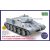 Unimodels Russian T-34 flame-throwing tank with FOG-1 makett