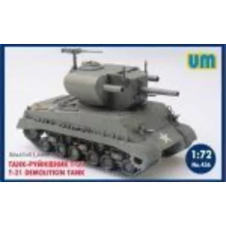 Unimodels T-31 demolition Tank harcjármű makett