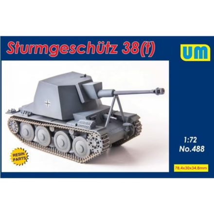 Unimodels Sturmgeschutz 38(t) makett