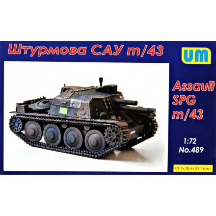 Unimodels Assault SPG m/43 makett