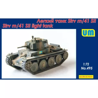 Unimodels Strv m/41 SII light tank harcjármű makett