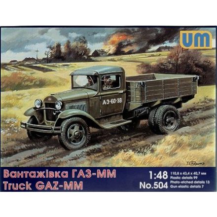Unimodels GAZ-MM Soviet truck makett