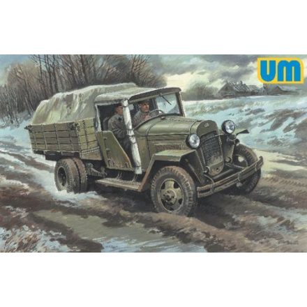 Unimodels GAZ-MM-W Soviet truck makett