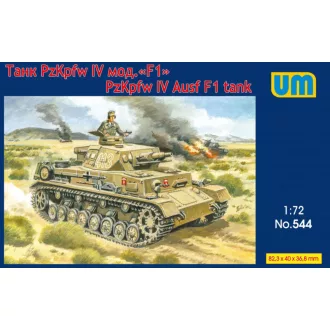 Unimodels Panzer IV Ausf F1 tank harcjármű makett