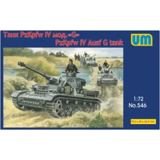 Unimodels Panzer IV Ausf G tank harcjármű makett
