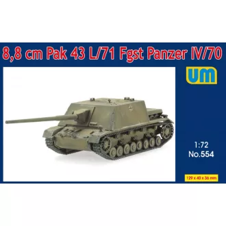   Unimodels Panzer IV/70 8,8cm Pak43L/71 Fgst harcjármű makett