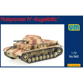 Unimodels Flakpanzer IV Kugelblitz makett