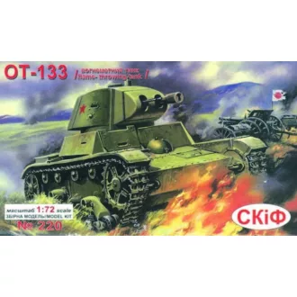 Unimodels Flammenwerferpanzer OT-133 harcjármű makett