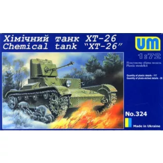 Unimodels Chemical tank XT-26 harcjármű makett