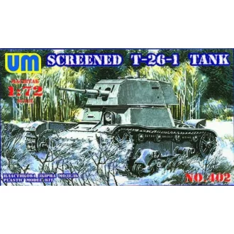 Unimodels Screened T-26-1 tank harcjármű makett