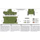 Unimodels Vickers 6 ton light tank model E, ver.A harcjármű makett