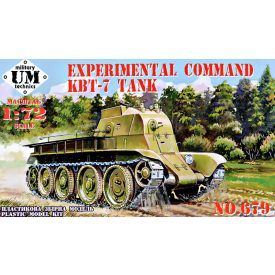 Unimodels Experimental command KBT-7 tank makett