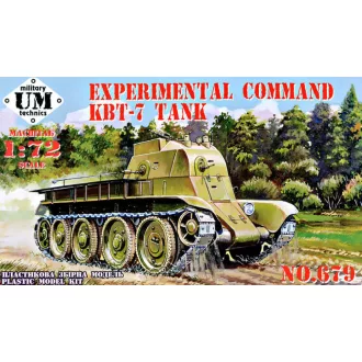 Unimodels Experimental command KBT-7 Tank harcjármű makett