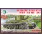 Unimodels BT-2 Artillery tank with 7.62mm gun löveg makett