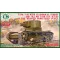 Unimodels T-26 tank cylindrical turret and 76.2mm gun KT-28, rubber tracks makett