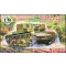 Unimodels AT-1 Soviet artillery self-propelled gun, rubber tracks harcjármű makett