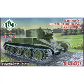   Unimodels HBT-5 Chemical (Flame-Throwing) tank harcjármű makett