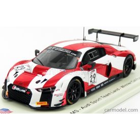   SPARK-MODEL AUDI R8 LMS TEAM AUDI SPORT LAND N 29 WINNER 8h CALIFORNIA 2018 C.MIES - C.HAASE - K.VAN DER LINDE