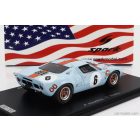 SPARK MODEL FORD GT40 GULF N 6 2nd 6h WATKINS GLEN 1968 P.HAWKINS - D.HOBBS
