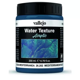Vallejo Mediterranean Blue Water Texture