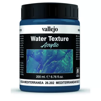 Vallejo Mediterranean Blue Water Texture