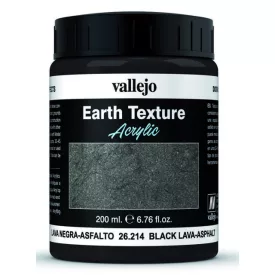 Vallejo Black Lava Asphalt Texture