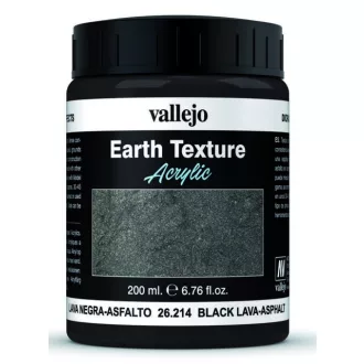 Vallejo Black Lava Asphalt Texture