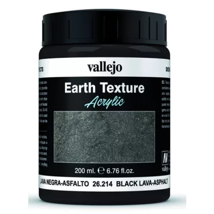 Vallejo Black Lava Asphalt Texture