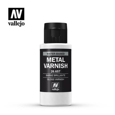 Vallejo Metal Color Gloss Metal Varnish 60ml
