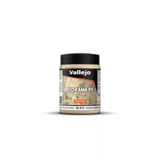   Vallejo - Diorama FX: Light Brown Thick Mud 200 ml makettező effekt