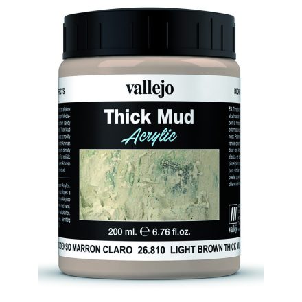 Vallejo Light Brown Thick Mud