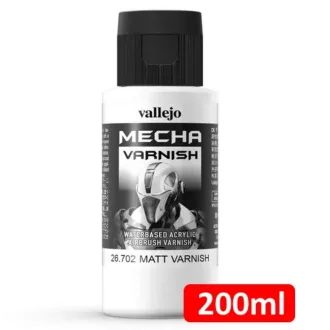 Vallejo - Mecha Color: Mecha Matt Varnish 200 ml lakk