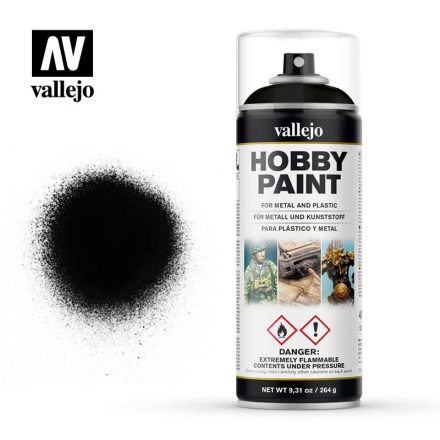 Vallejo Surface Primer Black Spray alapozó