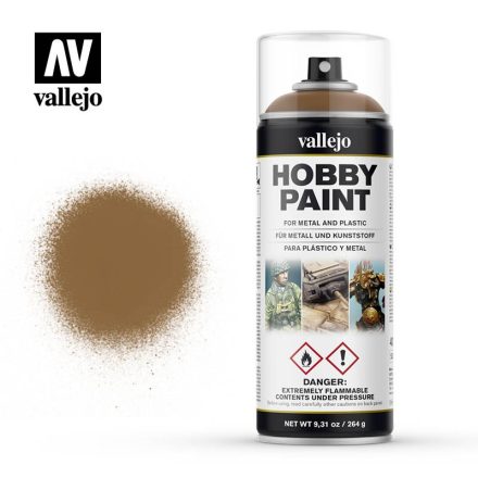 Vallejo Leather Brown Base Coat akril spray