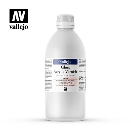 Vallejo Gloss Acrylic Varnish 500ml
