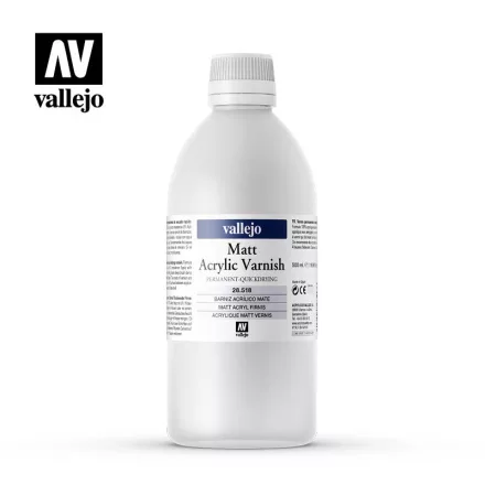 Vallejo Matt Acrylic Varnish 500ml