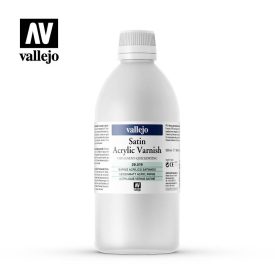 Vallejo Satin Acrylic Varnish 500ml