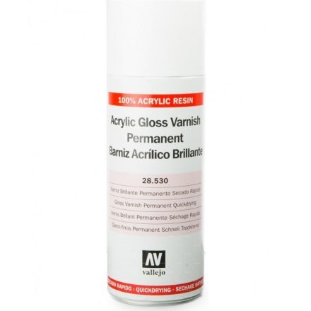 Vallejo Acrylic Gloss Varnish Permanent Spray (fényes)