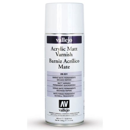 Vallejo Acrylic Matt Varnish Spray (matt)
