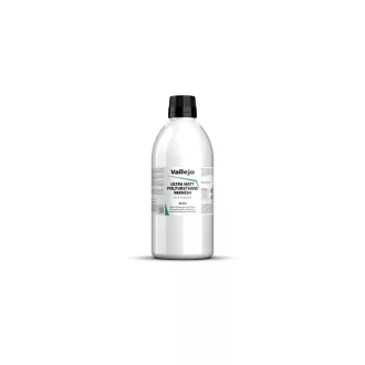   Vallejo - Varnish: Ultra Matt Polyurethane Varnish 500 ml lakk