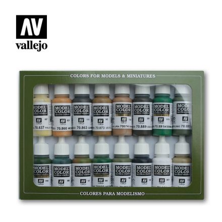 Vallejo Model Color Allied Forces WWII Paint Set