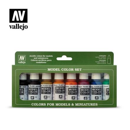 Vallejo Model Color Transparent Colors Paint Set