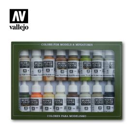 Vallejo Model Color Earth Tones Paint Set